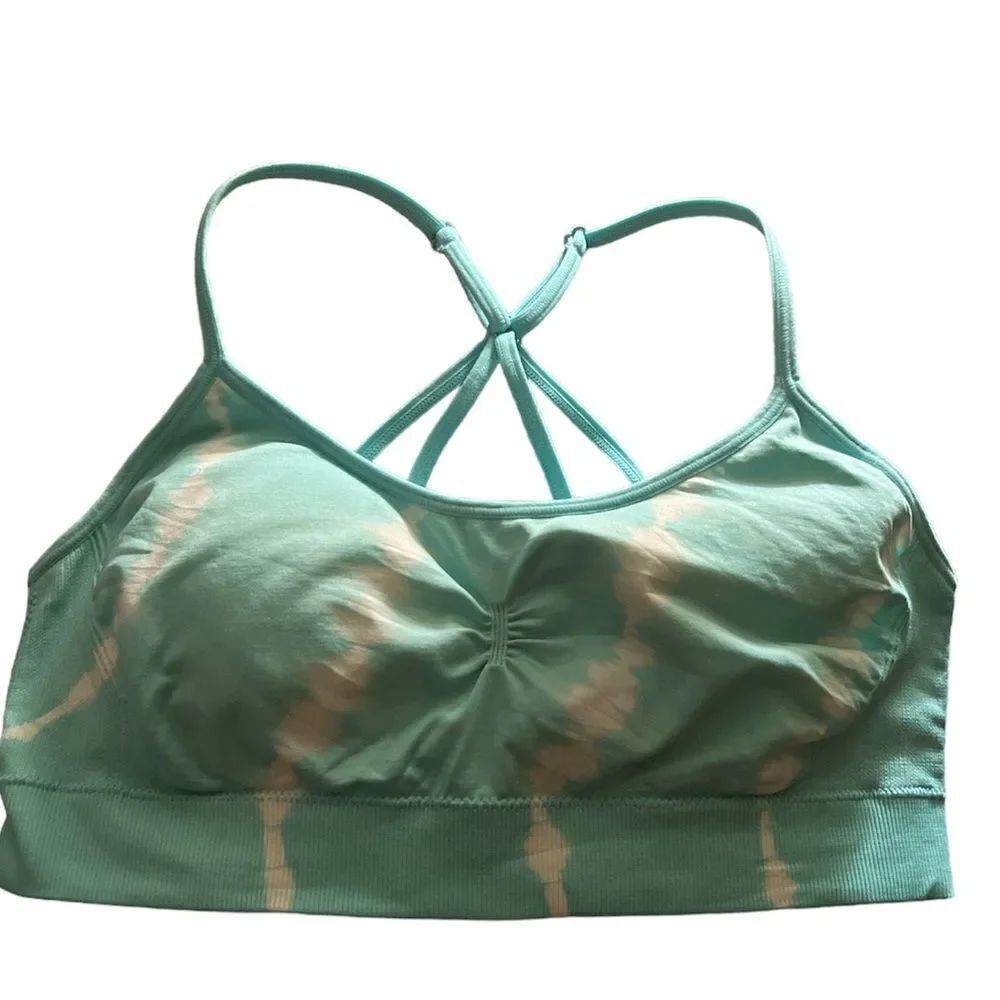 ✨Aerie Strappy Tie Dye Sports Bra✨